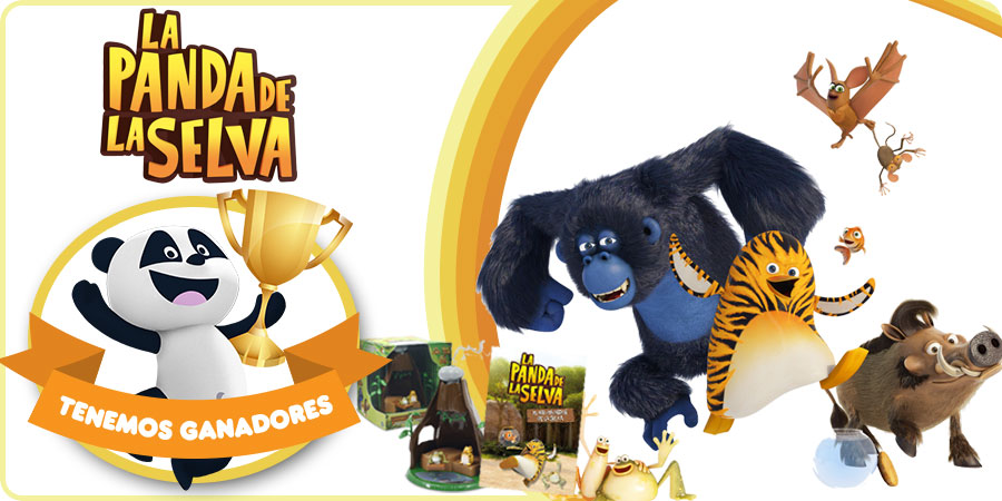 Consigue increíbles premios de ‘La Panda de la selva’