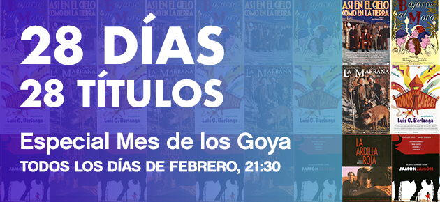 ¡Especial mes de los Goya!