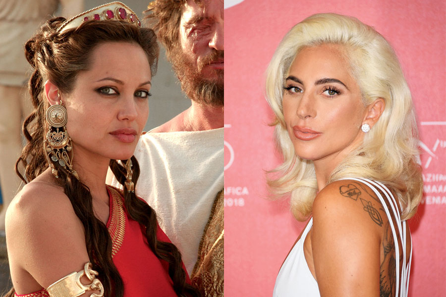Jolie y Gaga: A la carrera por el trono
