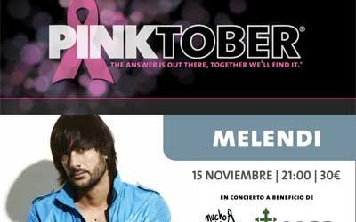 Melendi contra el cáncer en la campaña Pinktober