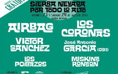 Se acerca el festival más alto con LOS CORONAS Y AIRBAG como cabezas de cartel