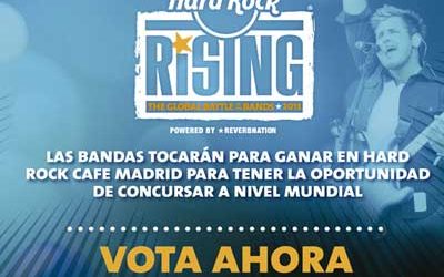 Vota por tu banda favorita para ganar Hard Rock Rising
