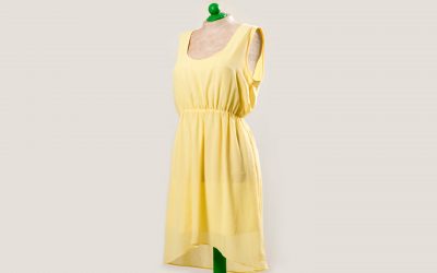 Customiza tu ropa T3 Cap 46: Cómo convertir un vestido con el bajo sucio para un look primavera romántica