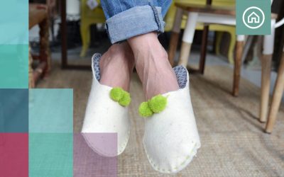 Decoración creativa Cap 30: Cómo hacer unas zapatillas confortables
