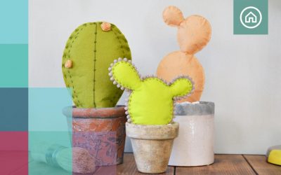 Decoración creativa Cap 34: Cómo hacer unos cactus eternos