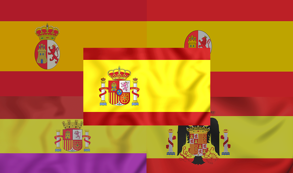La bandera española Historia Partes de la bandera