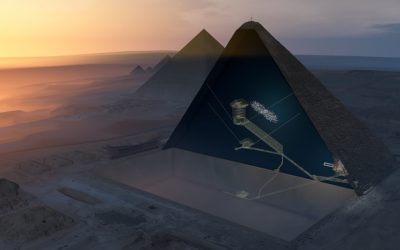 La cámara secreta de la pirámide de Keops