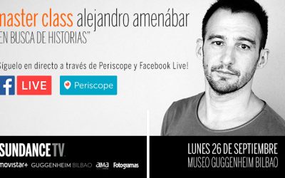 ¡Sigue en directo la master class con Alejandro Amenábar!