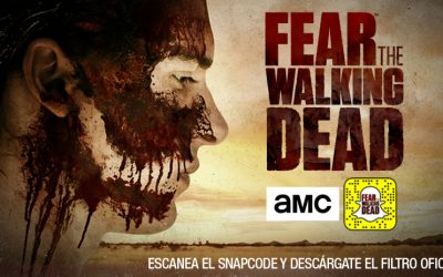 Filtro exclusivo de Fear the Walking Dead en Snapchat